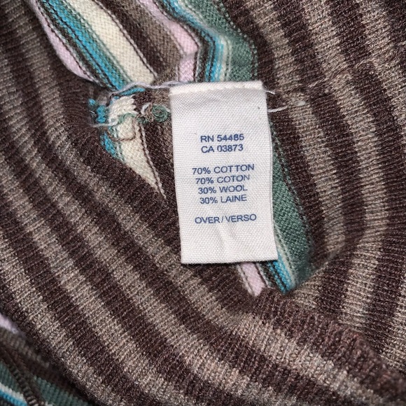 cotton/wool baby V-neck sweater - Picture 6 of 6